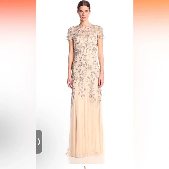 Adrianna Papell
Floral-Beaded Gown - Picture 4 of 15